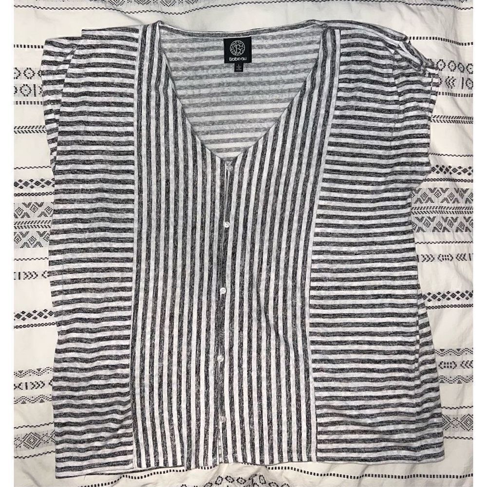 Black & White Bobeau Blouse